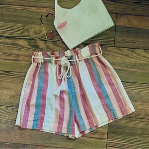 Summer striped shorts